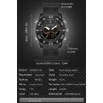 SANDA 3106 Dual Digital Display Männer Outdoor-Sport leuchtende stoßfeste elektronische Uhr – Bild 8