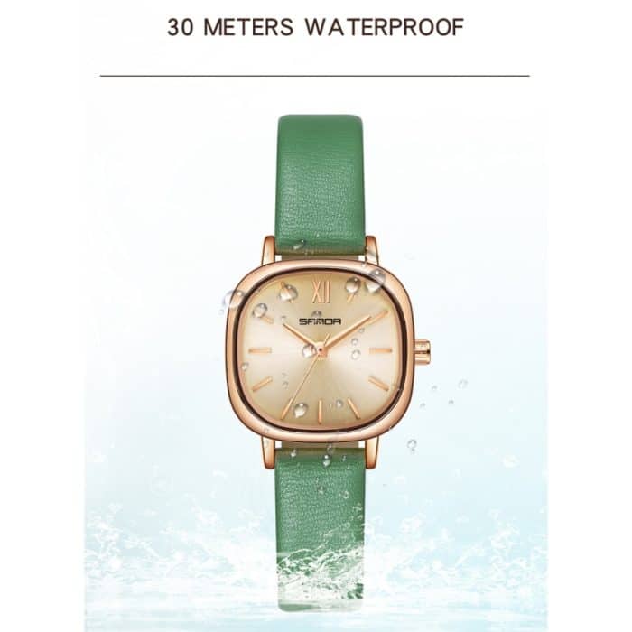 SANDA P1098 Simple Bar Scale Quarzuhr mit ovalem Zifferblatt für Damen – Bild 6