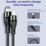 ADC-003 Typ-C auf 8-poliges PD-Schnelllade-Webdatenkabel – Bild 4