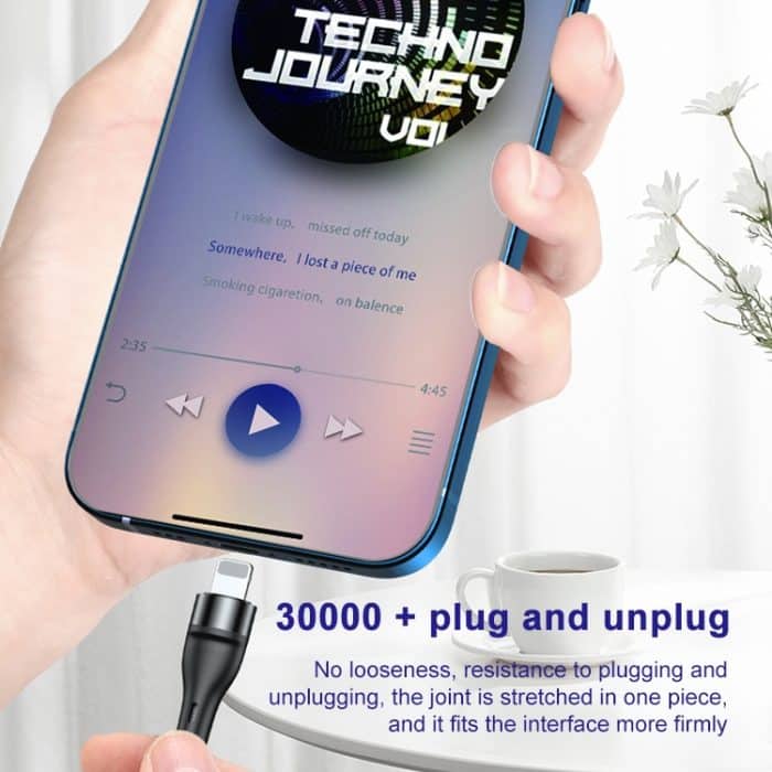 ADC-003 Typ-C auf 8-poliges PD-Schnelllade-Webdatenkabel – Bild 5