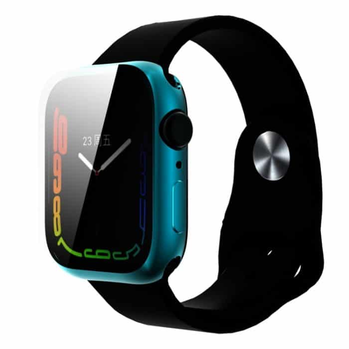 Stoßfeste All-Inclusive-Galvanik-Schutzhülle aus TPU, For Apple Watch Series 8 / 7 41mm, For Apple Watch Series 8 / 7 45mm – Bild 7