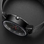 SANDA 1062 Quarzuhr mit 360-Grad-Hohldrehzifferblatt und Mesh-Armband für Herren – Bild 4