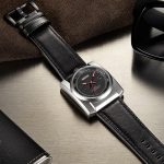 BAOGELA 6775G Honeycomb Hollow Round Dial Lederarmband Uhr Kalender Mechanische Uhr für Herren – Bild 5