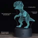 Crack Base Kreatives 3D-buntes dekoratives LED-Nachtlicht, Touch-Version – Bild 3