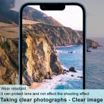 imak Integrierte Rückkameralinse aus gehärtetem Glas mit Objektivdeckel, schwarze Version, For iPhone 13 / 13 mini, For iPhone 13 Pro / 13 Pro Max, For Samsung Galaxy A53 5G, For Samsung Galaxy A73, For Xiaomi 12 / 12X, For Xiaomi 12 Pro – Bild 6