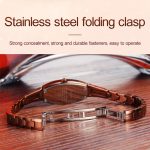 JIN SHI DUN 6530 Damenmode Dual Kalender leuchtende Quarzuhr – Bild 5