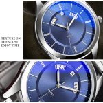 YAZOLE 513 Stahlband Kalender wasserdichte Quarzuhr – Bild 4