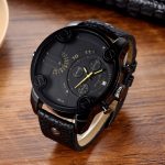 CAGARNY 6819 Multifunktionale Dual-Zeitzone-Quarz-Business-Sportuhr für Herren – Bild 2