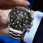 OLEVS 6654 Herrenuhr mit Multifunktions-Zifferblatt und mechanischem Uhrwerk – Bild 5