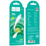 hoco X84 20W USB-C / Typ-C auf 8-poliges solides PD-Ladedatenkabel, Länge: 1 m – Bild 5