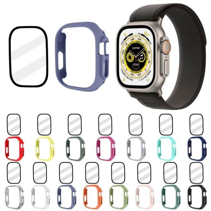 Hartglasfolie, mattiertes PC-Uhrengehäuse, For Apple Watch Ultra 49mm / Apple Watch Ultra 2 49mm, For Apple Watch Ultra 49mm / Apple Watch Ultra 2 49mm / Apple Watch Ultra 2 49mm – Bild 2
