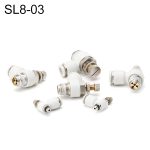 LAIZE SL Drosselventil-Winkel-Pneumatik-Schnellanschluss