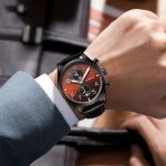 Ochstin 5043G Multifunktionale wasserdichte Lederarmband-Quarzuhr – Bild 6