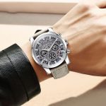 Ochstin 5052B Multifunktionale Business-Quarzuhr mit wasserdichtem Lederarmband – Bild 7