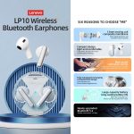 Lenovo LP10 TWS Kabelloser Bluetooth 5.2-Kopfhörer mit Rauschunterdrückung und Mikrofon – Bild 3