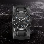 Ochstin 7228 Multifunktions-Business-Armbanduhr aus Leder mit wasserdichtem Quarzwerk – Bild 3