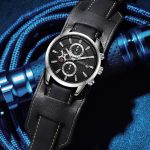 Ochstin 7231 Multifunktions-Business-Armbanduhr aus Leder mit wasserdichtem Quarzwerk – Bild 5