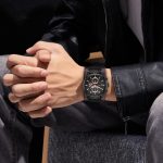 Ochstin 7231 Multifunktions-Business-Armbanduhr aus Leder mit wasserdichtem Quarzwerk – Bild 6