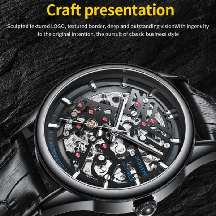 OCHSTIN 6020C Masterpiece Hohle mechanische Herrenuhr – Bild 4
