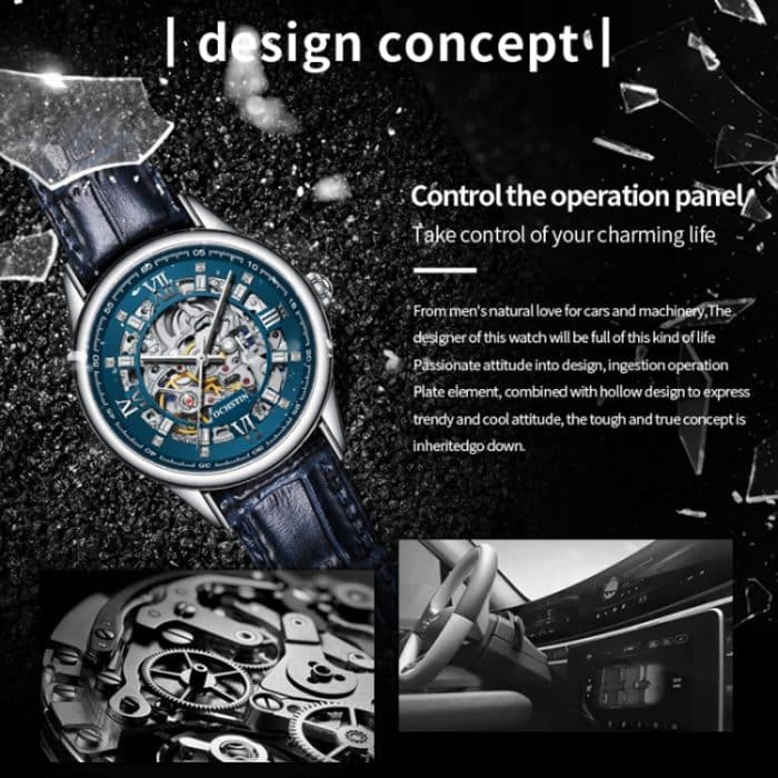 OCHSTIN 6020D Masterpiece Hohle mechanische Herrenuhr – Bild 6