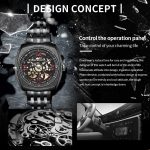 OCHSTIN 7262 Masterpiece Series Herrenuhr mit mechanischem Stahlband – Bild 6