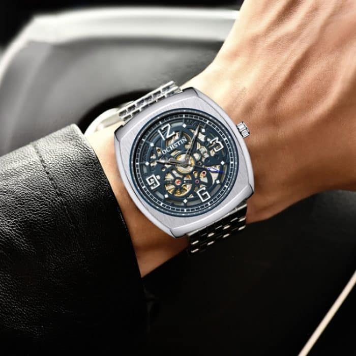 OCHSTIN 7262 Masterpiece Series Herrenuhr mit mechanischem Stahlband – Bild 7