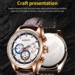 Ochstin 6046A Business Style Quarz Herren Lederuhr – Bild 4