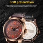 Ochstin 6047B Business Style Quarz Herren Lederuhr – Bild 6