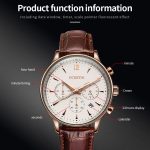 Ochstin 6050A Multifunktions-Quarz-Herren-Lederuhr – Bild 3