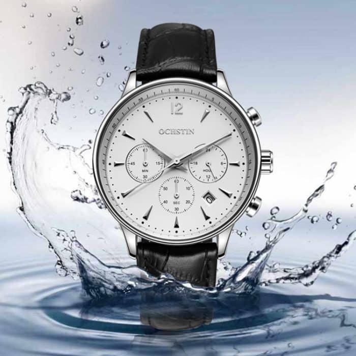 EDA004014501_B5.jpg Ochstin 6050A Multifunktions-Quarz-Herren-Lederuhr – Bild 6