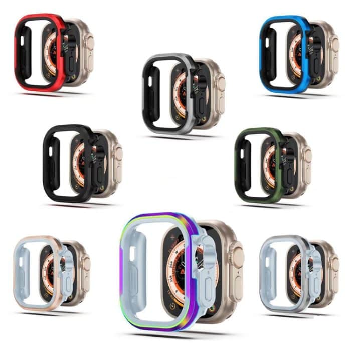Aluminiumlegierung + TPU 2-in-1-Schutzhülle, For Apple Watch Ultra 49mm, For Apple Watch  Series 8 / 7 45mm, For Apple Watch Series 6 / 5 / 4 / SE 44mm, For Apple Watch Series 8 / 7 41mm, For Apple Watch Series 6 / 5 / 4 / SE 40mm – Bild 2