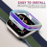 Aluminiumlegierung + TPU 2-in-1-Schutzhülle, For Apple Watch Ultra 49mm, For Apple Watch  Series 8 / 7 45mm, For Apple Watch Series 6 / 5 / 4 / SE 44mm, For Apple Watch Series 8 / 7 41mm, For Apple Watch Series 6 / 5 / 4 / SE 40mm – Bild 7
