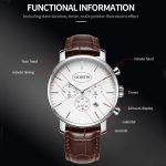 Prominente-Serie, multifunktionale Quarz-Leucht-Herrenuhr – Bild 3