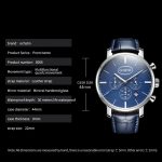 Prominente-Serie, multifunktionale Quarz-Leucht-Herrenuhr – Bild 4