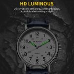 Modische hohle Herren-Leder-Quarzuhr – Bild 5