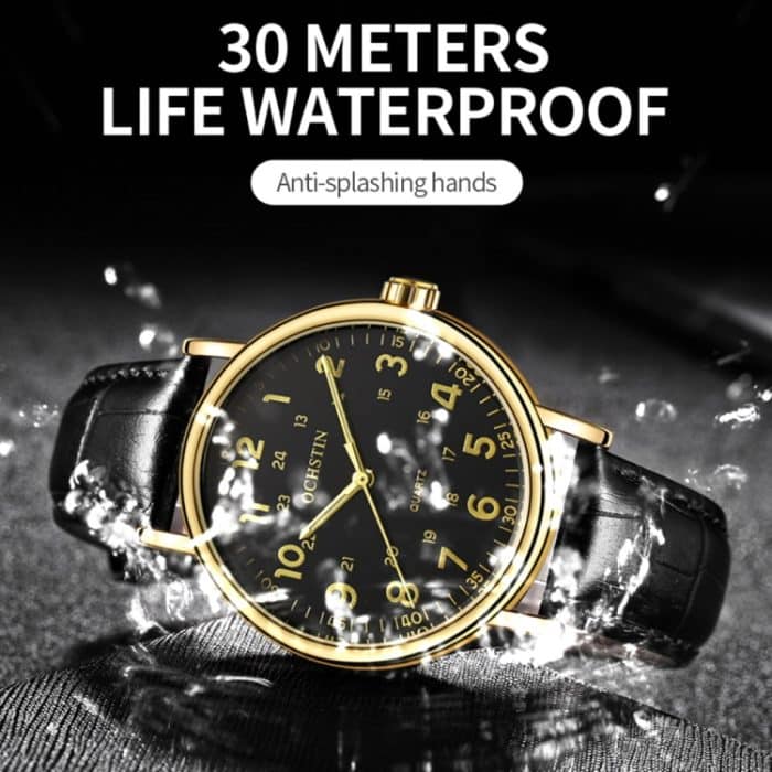 EDA004033501_B5.jpg Modische hohle Herren-Leder-Quarzuhr – Bild 6