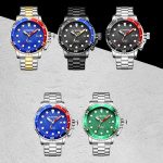 Multifunktionale Quarz-Herrenuhr mit wasserdichtem, leuchtendem Stahlarmband – Bild 2