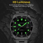 Multifunktionale Quarz-Herrenuhr mit wasserdichtem, leuchtendem Stahlarmband – Bild 4