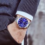 Multifunktionale Quarz-Herrenuhr mit wasserdichtem, leuchtendem Stahlarmband – Bild 6