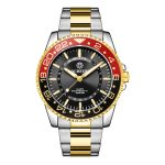 Multifunktionale Quarz-Herrenuhr mit wasserdichtem, leuchtendem Stahlarmband