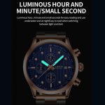 Modische, multifunktionale Quarz-Herrenuhr mit Stahlarmband – Bild 5