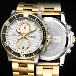 Modische, multifunktionale Quarz-Herrenuhr mit Stahlarmband – Bild 4