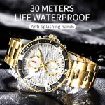 Modische, multifunktionale Quarz-Herrenuhr mit Stahlarmband – Bild 6