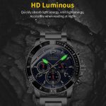 Modische, multifunktionale Quarz-Herrenuhr mit Stahlarmband – Bild 6