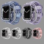 TPU-Uhrenarmband mit integriertem Gehäuse, For Apple Watch Series 8&7 41mm/SE 2&6&SE&5&4 40mm, For Apple Watch Series 8&7 45mm / SE 2&6&SE&5&4 44mm – Bild 2