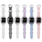 TPU-Uhrenarmband mit integriertem Gehäuse, For Apple Watch Series 8&7 41mm/SE 2&6&SE&5&4 40mm, For Apple Watch Series 8&7 45mm / SE 2&6&SE&5&4 44mm – Bild 3