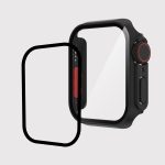 Film-PC-Uhrengehäuse mit abnehmbarem Knopf, For Apple Watch Series 8 & 7 41mm, For Apple Watch Series SE 2 / 6 / SE / 5 / 4 40mm, For Apple Watch SE 2 / 6 / SE / 5 / 4 40mm, For Apple Watch Series SE 2 / 6 / SE / 5 / 4 44mm – Bild 2