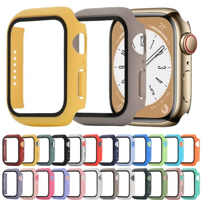 Stoßfeste Schutzhülle aus PC und gehärtetem Glas – Bild 2