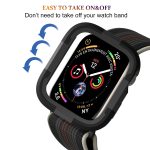 Uhrengehäuse mit Panzerrahmen, For Apple Watch Series SE 2&6&SE&5&4 40mm, For Apple Watch Series 8 & 7 41mm, For Apple Watch Series SE 2&6&SE&5&4 44mm, For Apple Watch Series 8 & 7 45mm, For Apple Watch Ultra 49mm – Bild 4