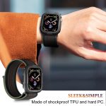 Uhrengehäuse mit Panzerrahmen, For Apple Watch Series SE 2&6&SE&5&4 40mm, For Apple Watch Series 8 & 7 41mm, For Apple Watch Series SE 2&6&SE&5&4 44mm, For Apple Watch Series 8 & 7 45mm, For Apple Watch Ultra 49mm – Bild 8